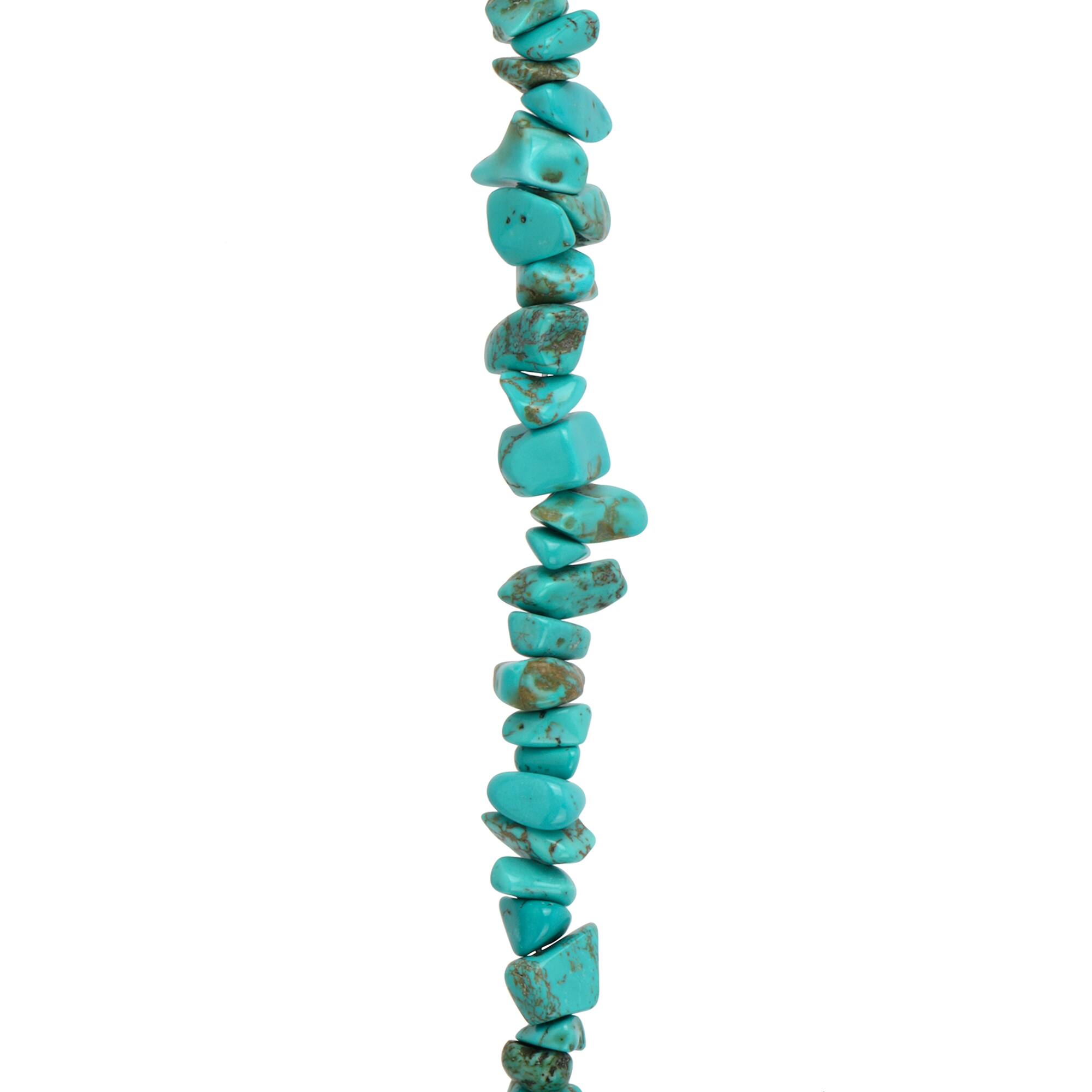 23.5" Faux Turquoise Nugget Cowboy Hat Chain by Make Market®